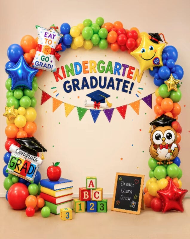 Kindergarten graduate theme Kindergarten graduate theme